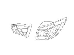 چراغ خطر عقب راست کیا اسپورتیج