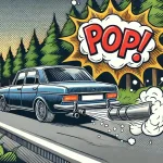 Bursting-sound-from-car-exhaust