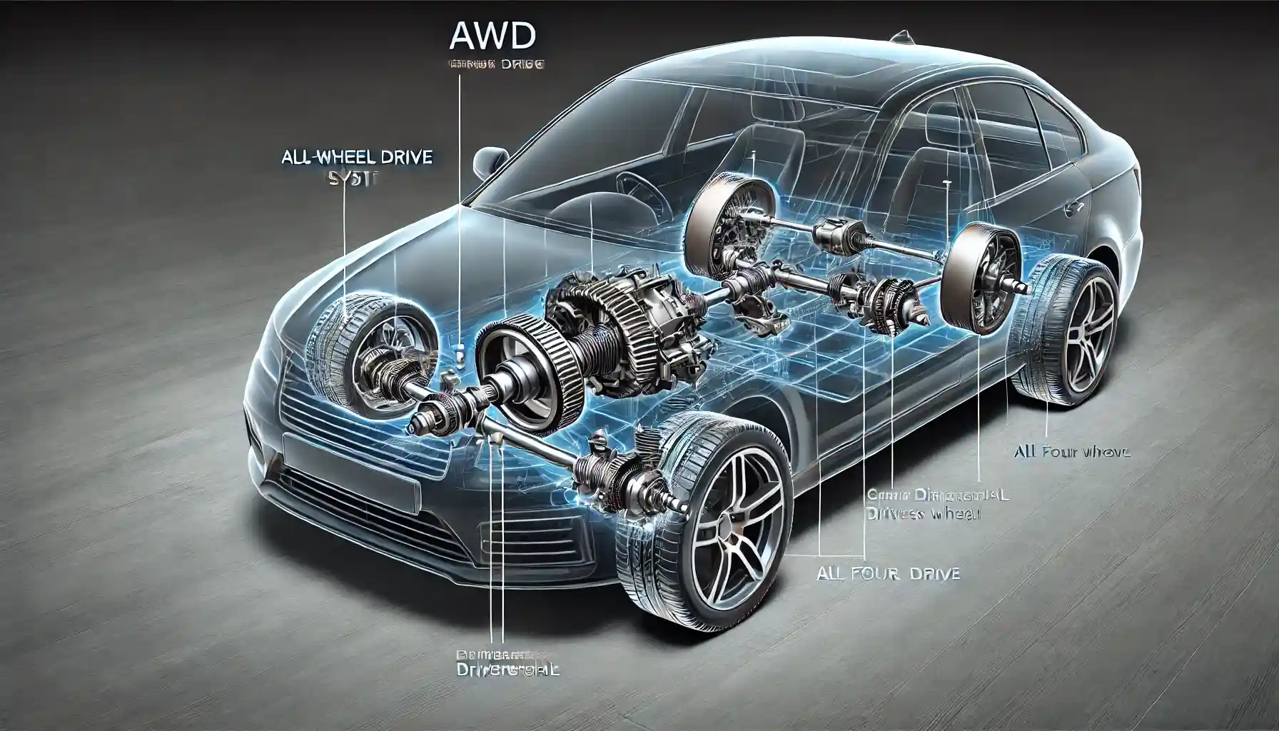 سیستم AWD سیستم AWD